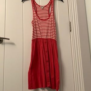 Forever 21 Red Striped dress
